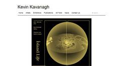 Desktop Screenshot of kevinkavanaghgallery.ie